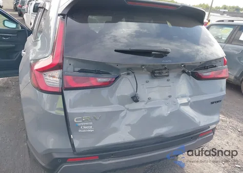 2025 Honda Cr-V Hybrid Sport-L z USA, uszkodzony, nr VIN 2HKRS6H86SH819647